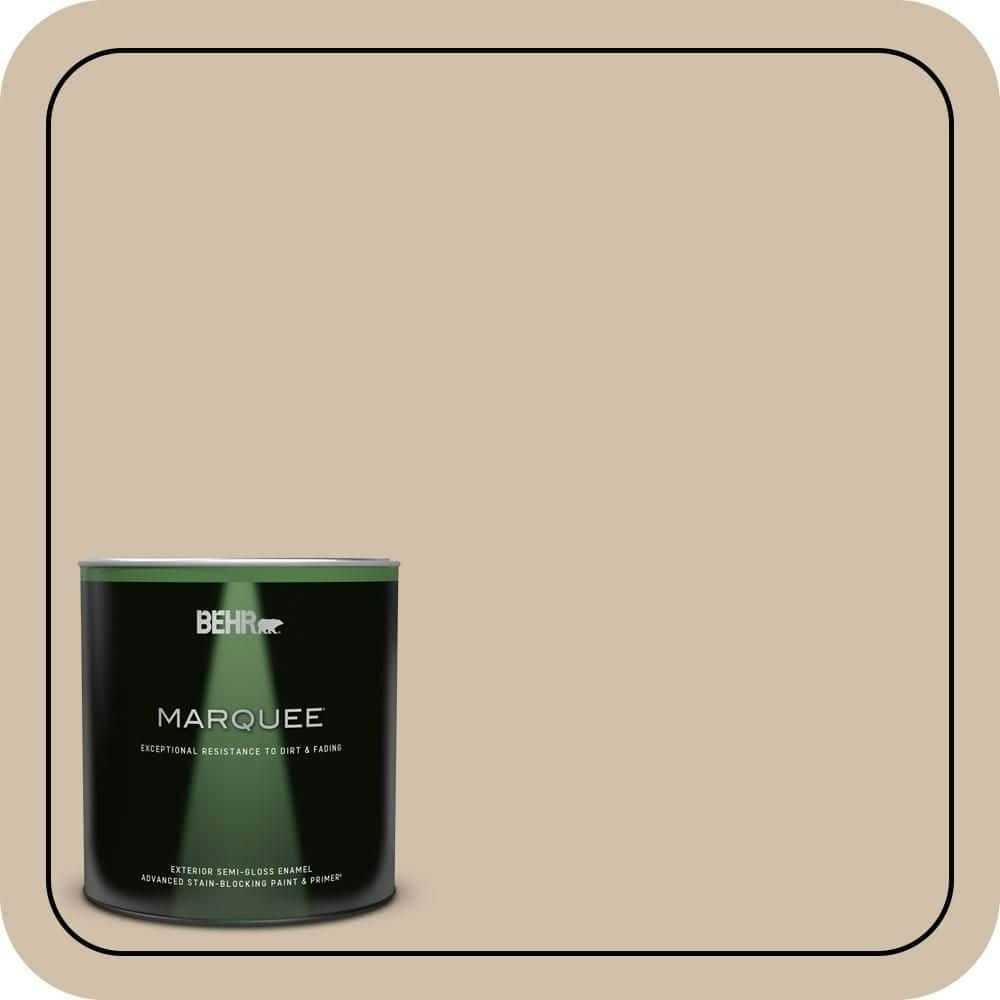 Pecan Sandie Semi-Gloss Enamel Exterior Paint & Primer 1-Quart Can: $35.98 Pecan Sandie Semi-Gloss Enamel Exterior Paint & Primer 1-Quart Can: $35.98