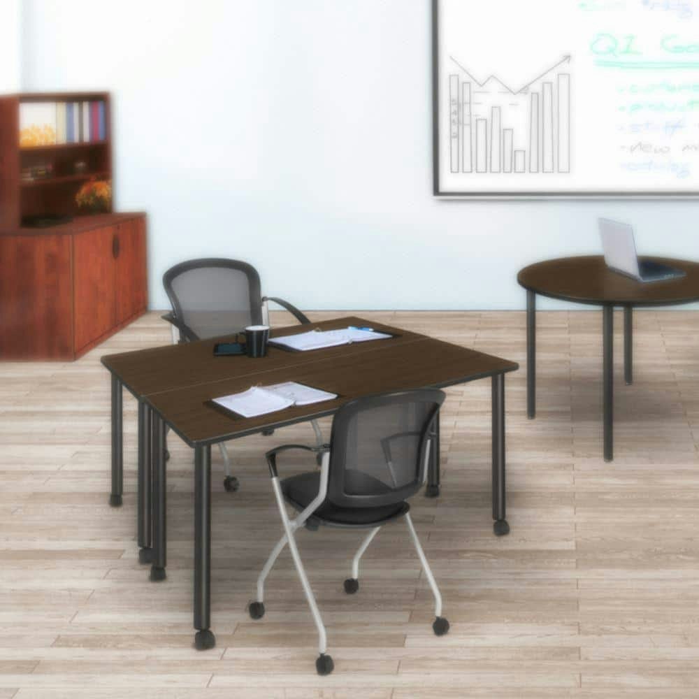Kee 42x24-Inch Neo Walnut Training Seminar Desk: $186.99 Kee 42x24-Inch Neo Walnut Training Seminar Desk: $186.99
