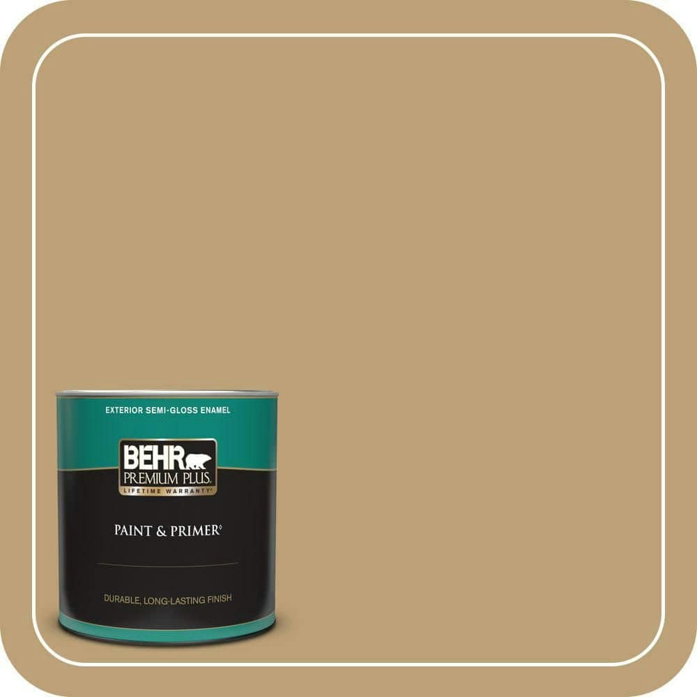 Winter Wheat Semi-Gloss Enamel Exterior Paint and Primer 1-Quart: $25.98 Winter Wheat Semi-Gloss Enamel Exterior Paint and Primer 1-Quart: $25.98