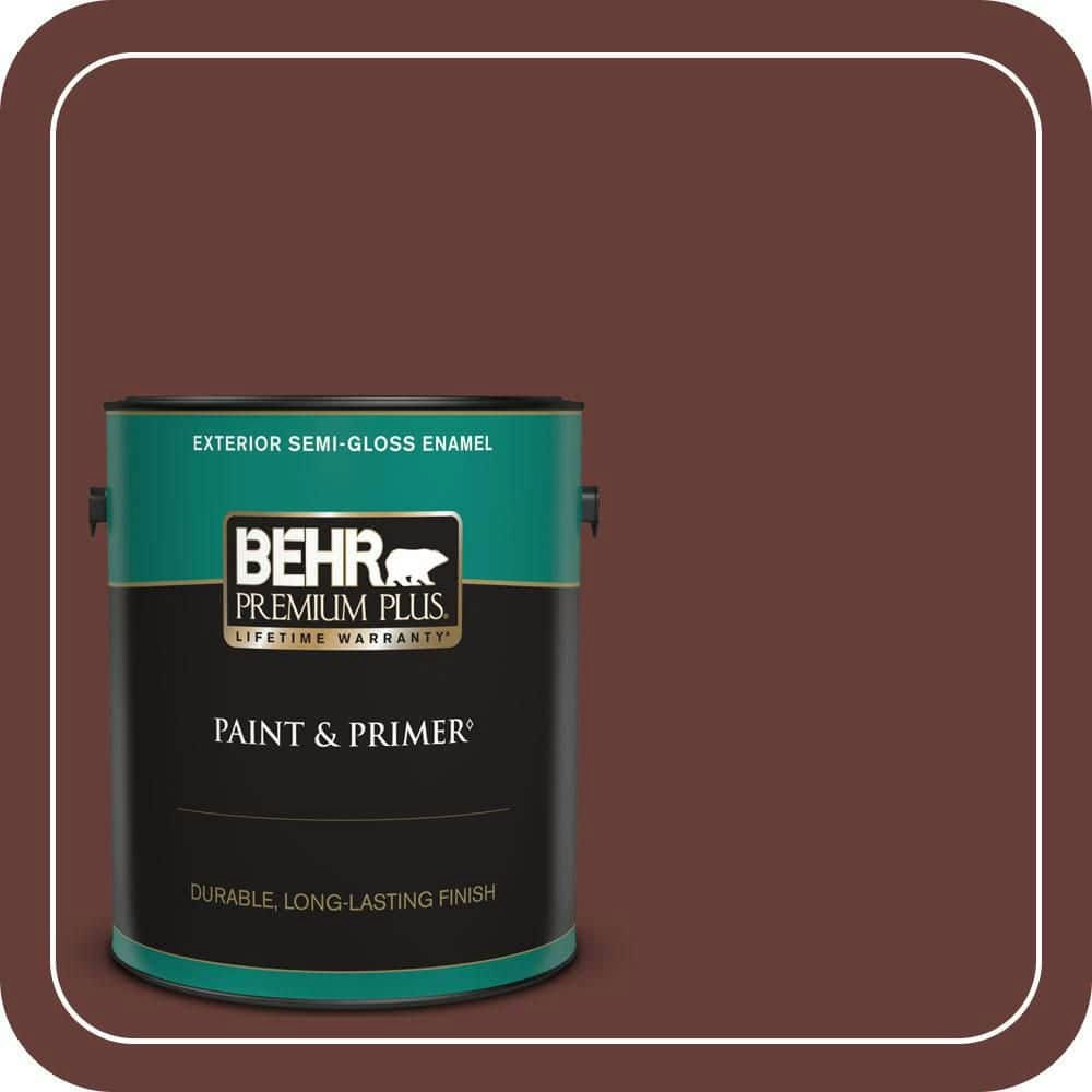 Behr Chipotle Paste Semi-Gloss Enamel Exterior Paint and Primer 1-Gallon: $51.98 Behr Chipotle Paste Semi-Gloss Enamel Exterior Paint and Primer 1-Gallon: $51.98