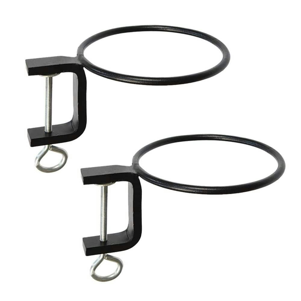 6-Inch Clamp-On Flower Pot Holder Bracket 2-Pack: $36.49