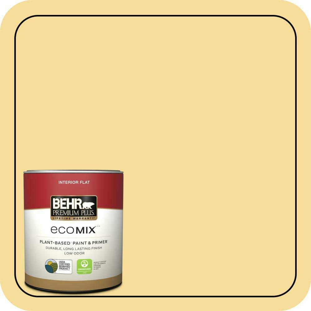 1-Quart Honey Tone Flat Plant-Based Interior Paint and Primer: $19.48 1-Quart Honey Tone Flat Plant-Based Interior Paint and Primer: $19.48
