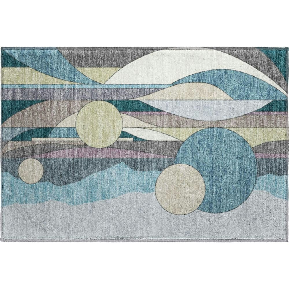 Mayfield 2' x 3' Abstract Accent Rug: $36.37 Mayfield 2' x 3' Abstract Accent Rug: $36.37