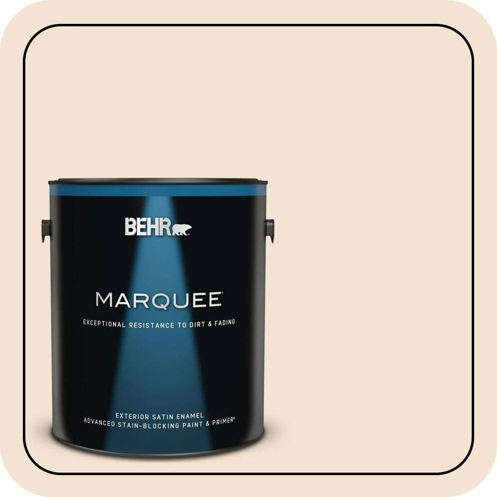 Behr Premium Plus 1-Gallon Orange Confection Satin Exterior Paint and Primer: $69.98 Behr Premium Plus 1-Gallon Orange Confection Satin Exterior Paint and Primer: $69.98
