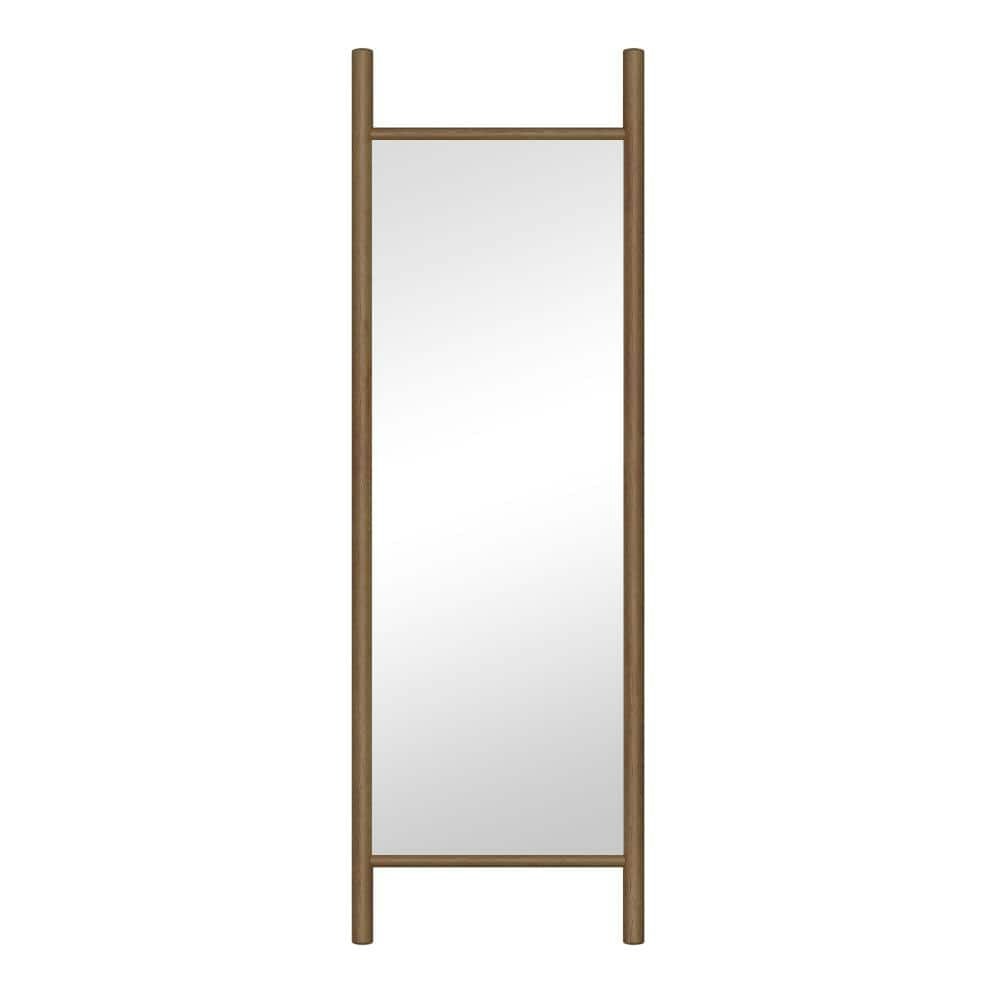 21" x 64" Rectangle Wood Full-Length Floor Mirror: $180.99 21" x 64" Rectangle Wood Full-Length Floor Mirror: $180.99