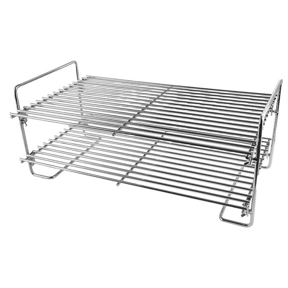 Double Layer Stainless Steel Griddle Warming Rack: $92.57 Double Layer Stainless Steel Griddle Warming Rack: $92.57