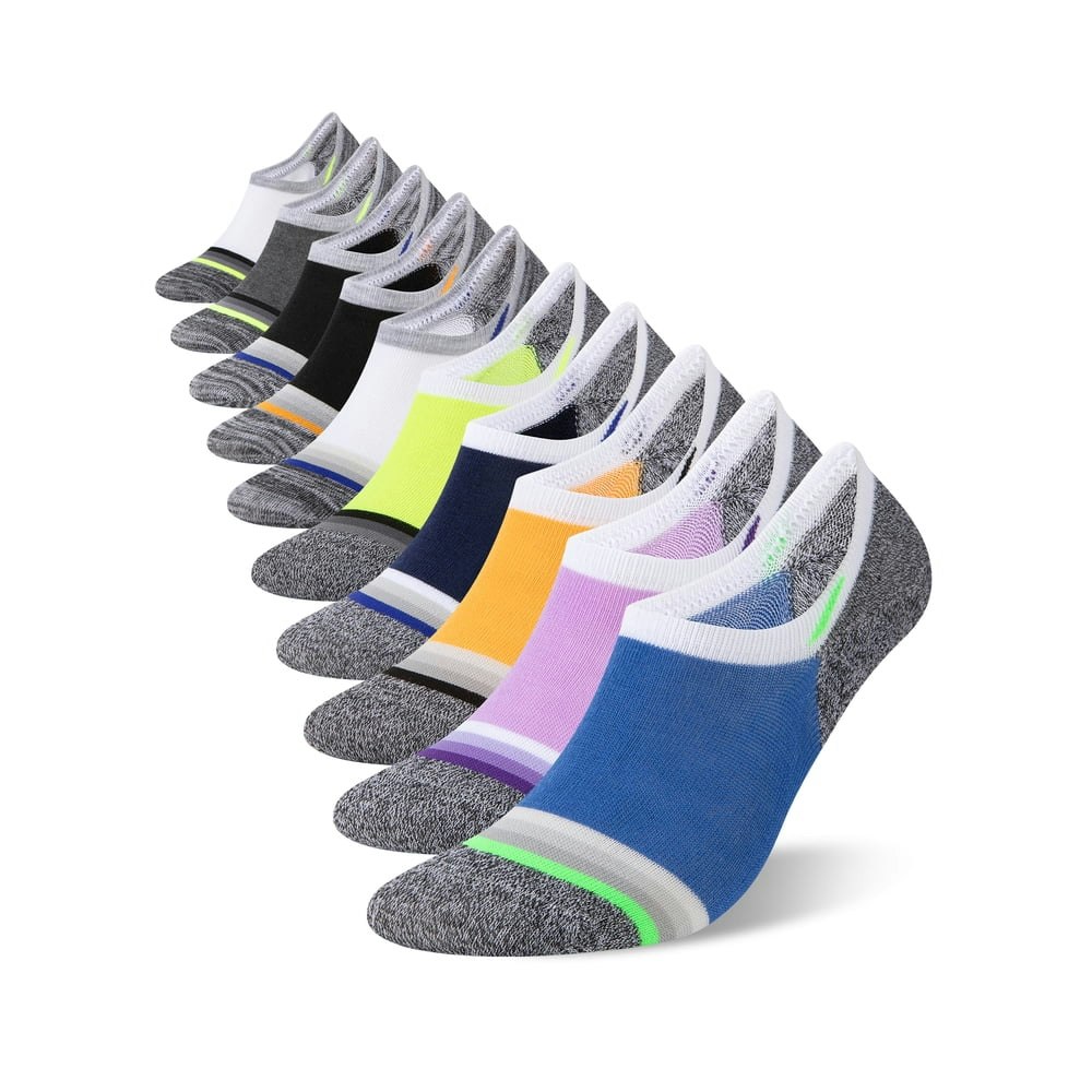 Cooplus Men's No Show Socks 10-Pack: $10.99 Cooplus Men's No Show Socks 10-Pack: $10.99