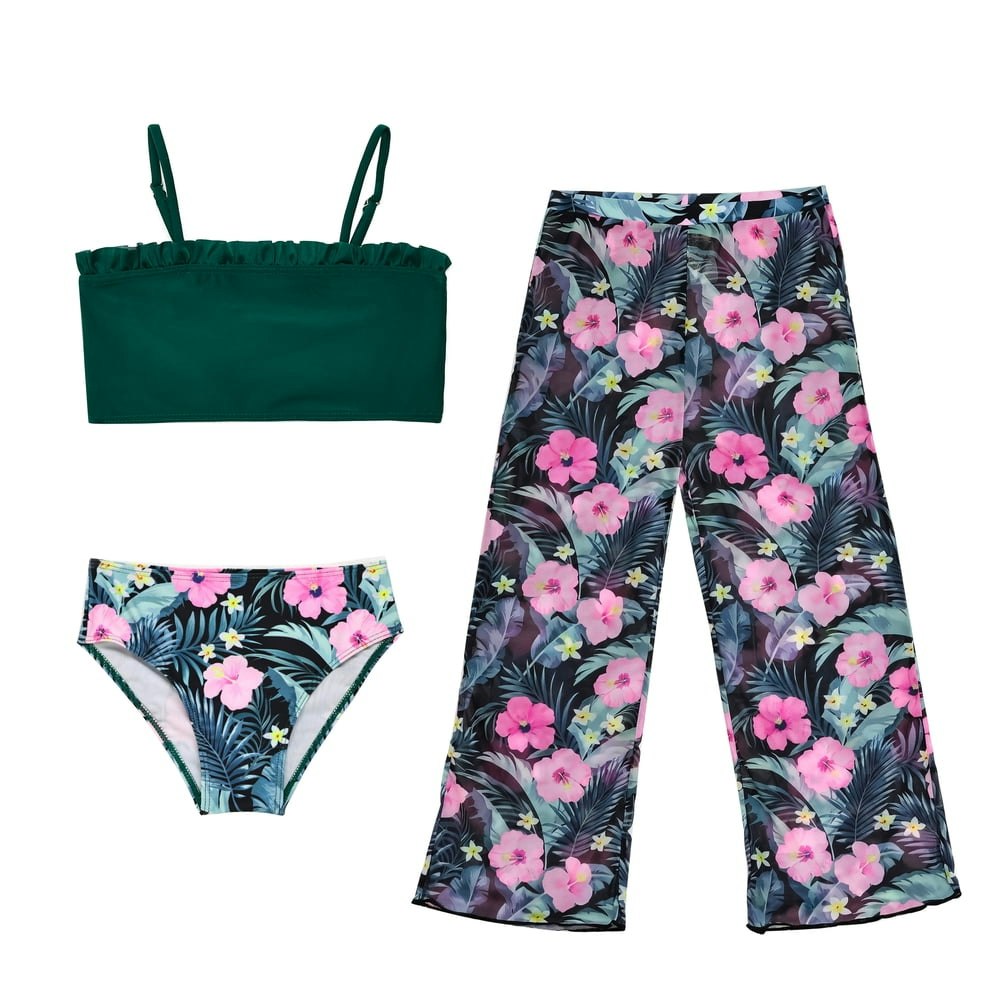 NIPAXO Girls 3-Piece Swimsuit Set: $10 NIPAXO Girls 3-Piece Swimsuit Set: $10