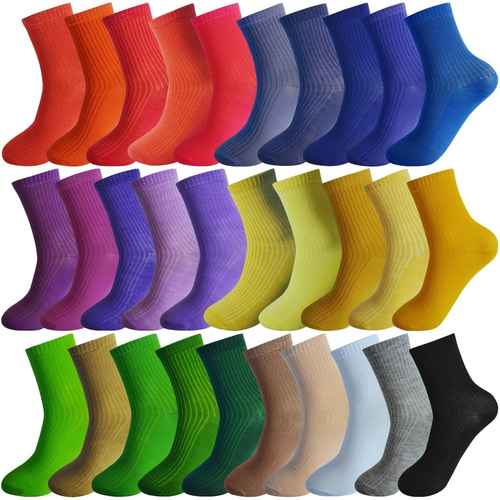 Sophproton Women's Crew Socks 30-Pack: $19.99 Sophproton Women's Crew Socks 30-Pack: $19.99