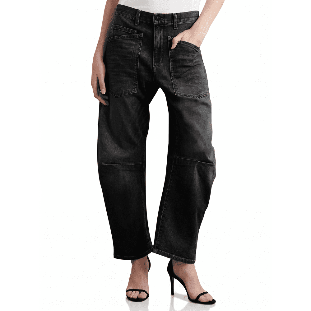 Dokotoo Women's High Waisted Barrel Baggy Jeans: $33.99 Dokotoo Women's High Waisted Barrel Baggy Jeans: $33.99