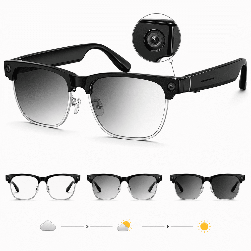 Luomate AI Bluetooth Smart Glasses with Camera 16GB: $80.99 Luomate AI Bluetooth Smart Glasses with Camera 16GB: $80.99