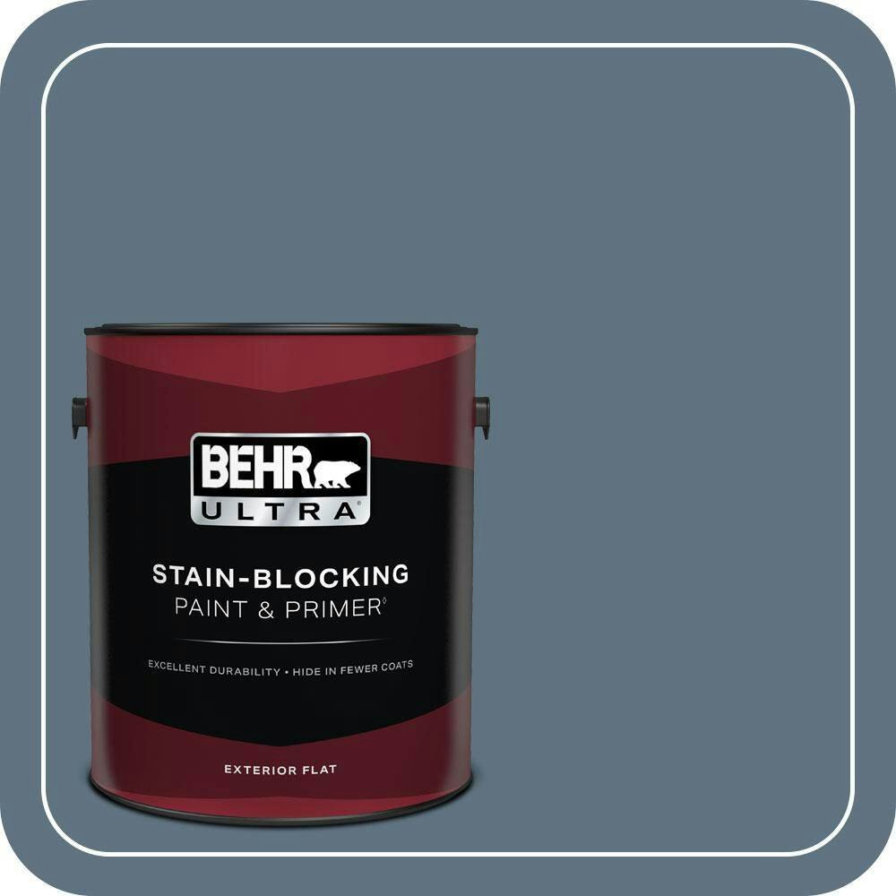 Behr Windsor Haze 1-Gallon Flat Exterior Paint and Primer: $57.98 Behr Windsor Haze 1-Gallon Flat Exterior Paint and Primer: $57.98