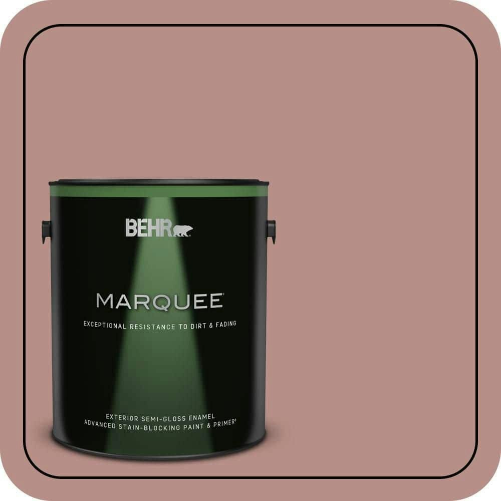 Behr Ponder Semi-Gloss Exterior Paint and Primer 1-Gallon Can: $71.98 Behr Ponder Semi-Gloss Exterior Paint and Primer 1-Gallon Can: $71.98