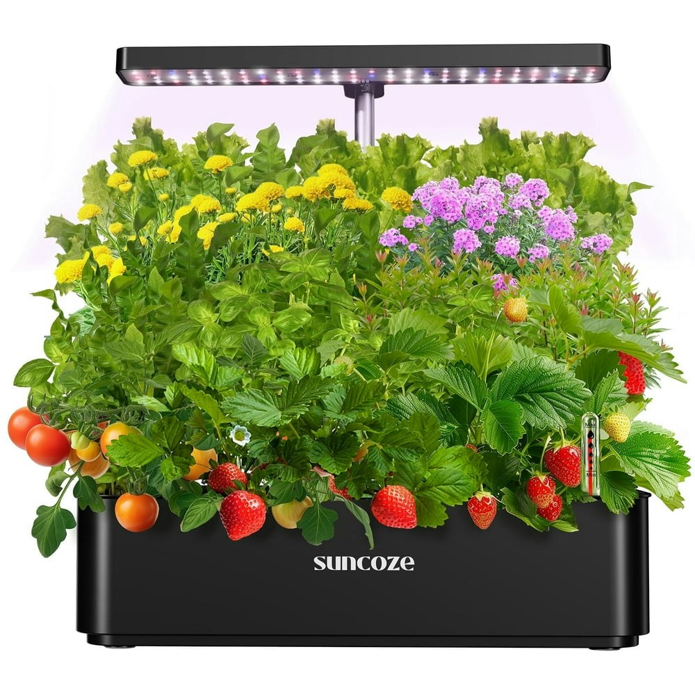 Suncoze 12-Pod Indoor Hydroponic Growing System: $44.99