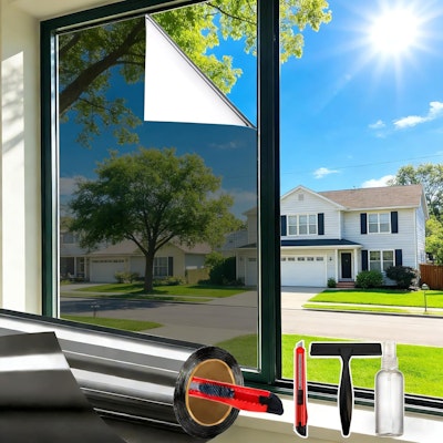 One-Way Daytime Window Privacy Film for $6 + free shipping w/ Prime