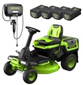Greenworks 80V 30" Cordless Riding Lawn Tractor w/ 4 6.0Ah Batteries & Charger for $2,500 + free shipping