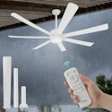 TCL Outdoor 72" Large Ceiling Fan for $162 + free shipping