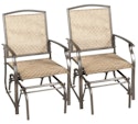 Costway Glider Chair 2-Pack for $87 + free shipping
