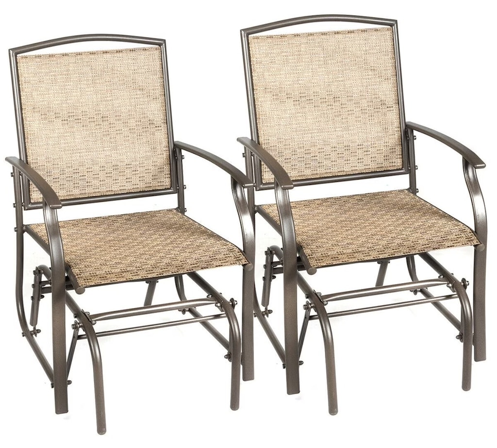 Costway Glider Chair 2-Pack: $87 Costway Glider Chair 2-Pack: $87
