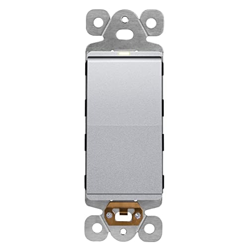 Lider 15A 3-Way Frameless Paddle Light Switch: $15.02