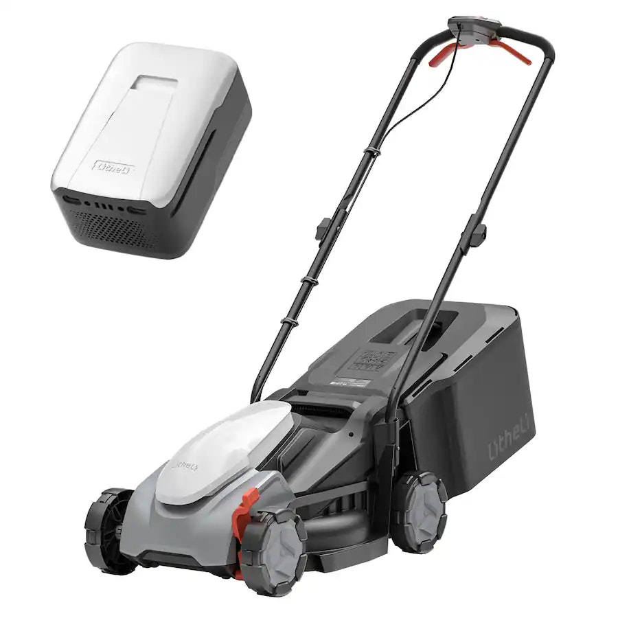 Litheli 14" Cordless Lawn Mower w/ 8.0Ah Battery: $100