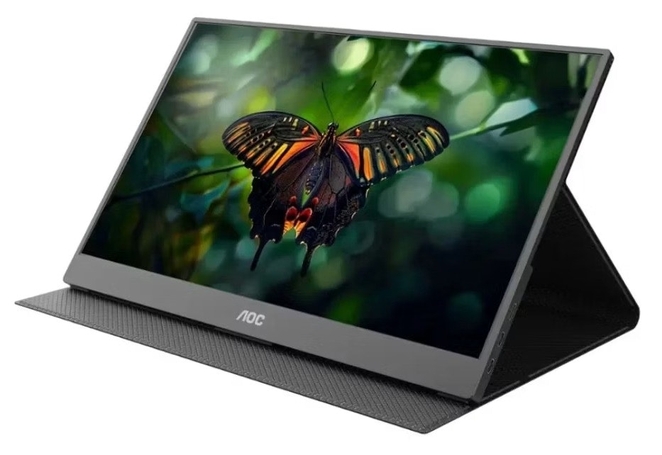 AOC 15.6" 1080p Portable Monitor: $36