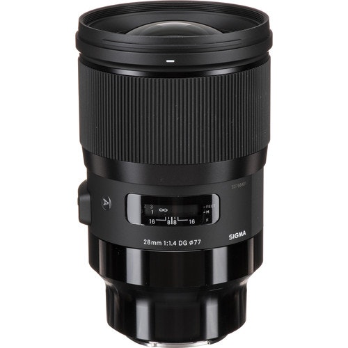 Sigma Art 28mm f/1.4 DG HSM Lens for Sony E: $419 Sigma Art 28mm f/1.4 DG HSM Lens for Sony E: $419