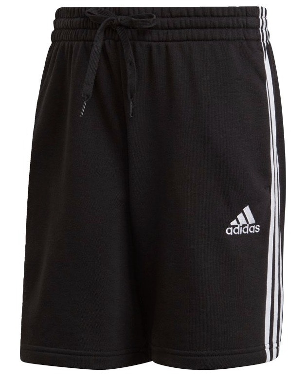 adidas Men's Essentials French Terry 3-Stripes Shorts: $13