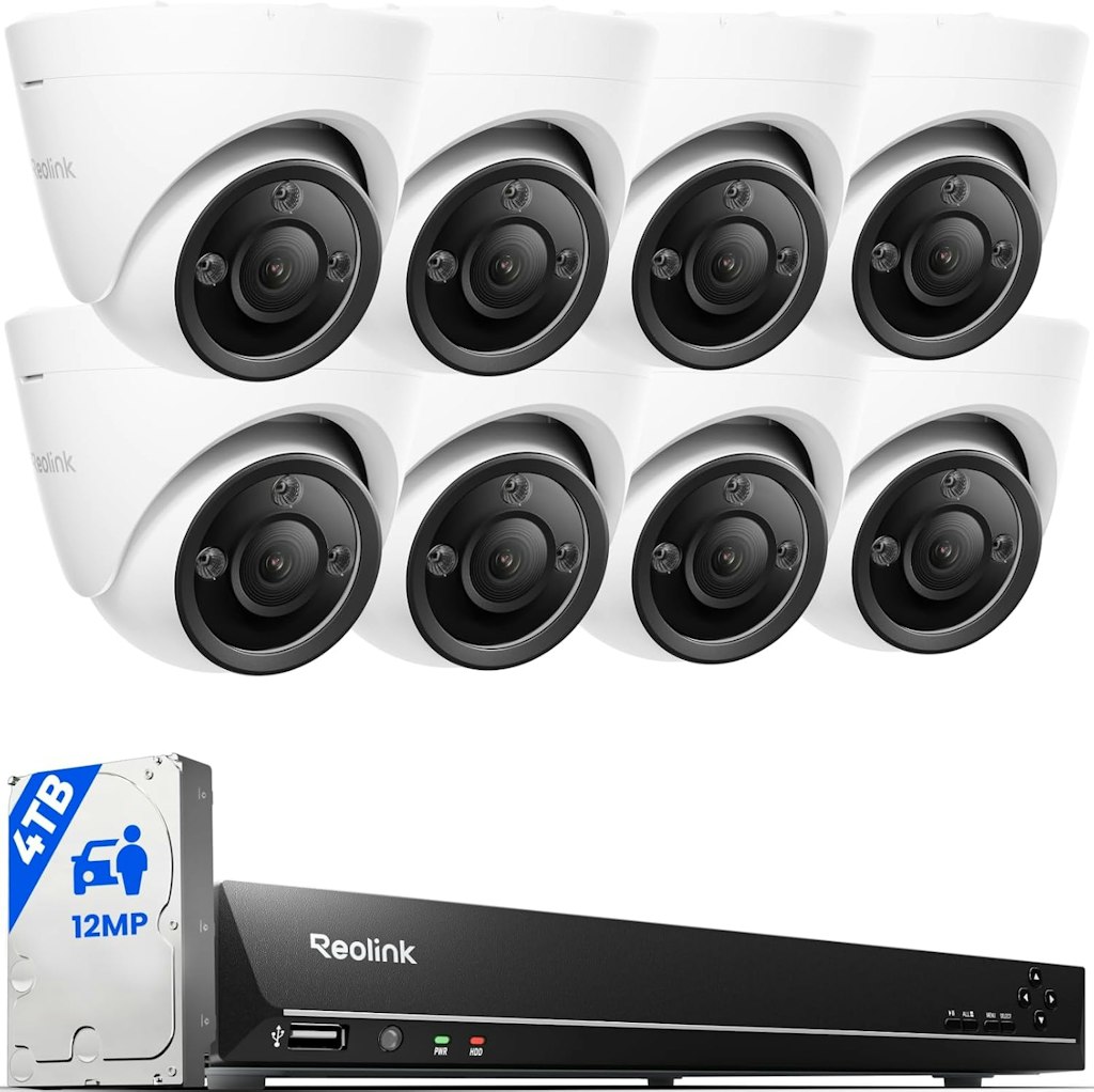 Reolink 16-Channel 12MP PoE Security Camera System: $1,199.99 Reolink 16-Channel 12MP PoE Security Camera System: $1,199.99