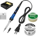 Fumeiyi 80W Adjustable Temperature Soldering Iron Kit for $14 + free shipping w/ Prime