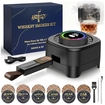 Angryicy Electric Whiskey Smoker Kit with Timer for $17 + free shipping w/ Prime