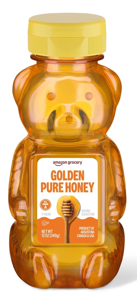 Amazon Grocery Golden Pure Honey 12-oz. Bottle: $3.03