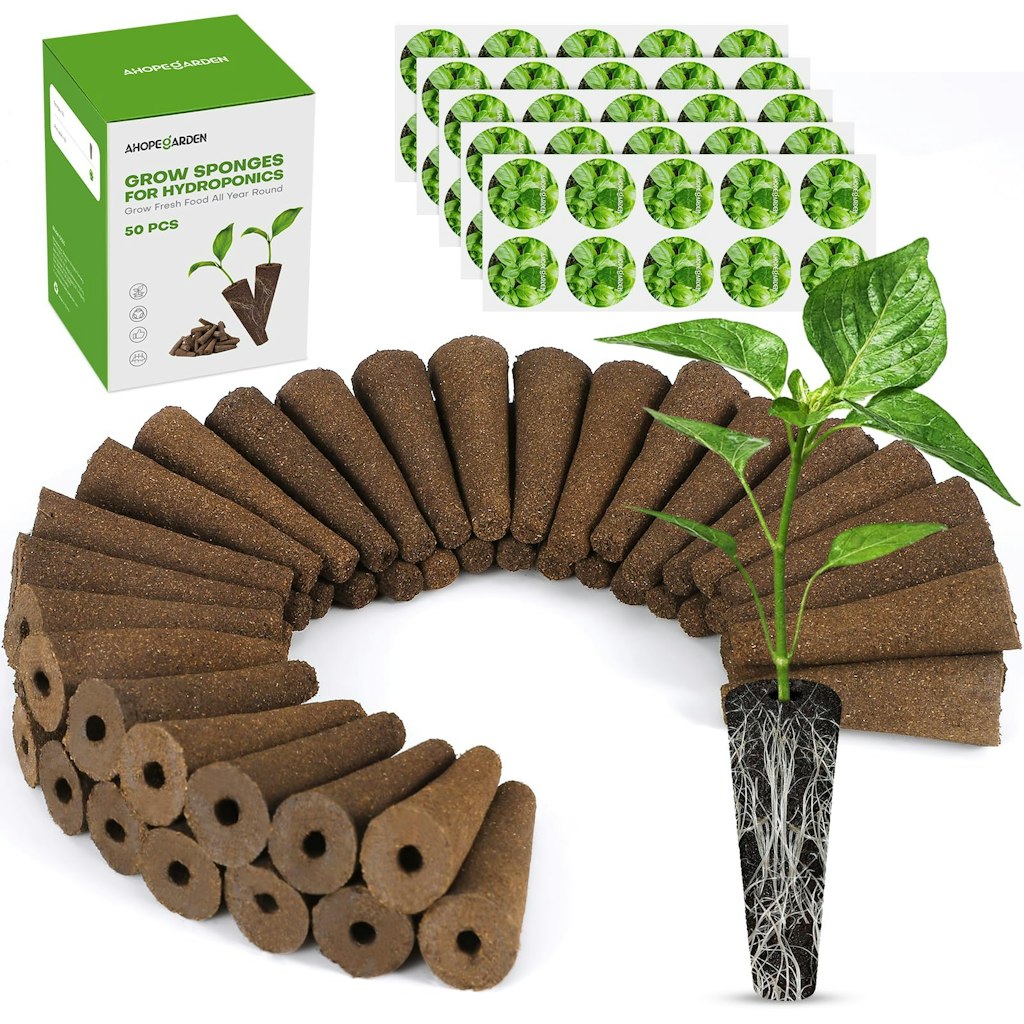 50-Piece Hydroponic Grow Sponge Pods Kit: $9.99 50-Piece Hydroponic Grow Sponge Pods Kit: $9.99