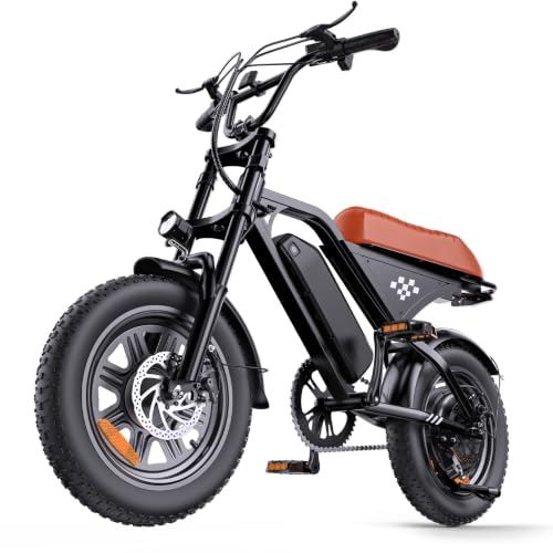 Rideplux 3,000W Retro Fat Tire Electric Bike: $599.99