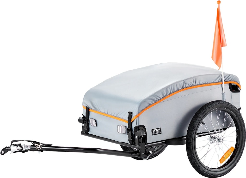 Vevor SucceBuy Foldable Bike Cargo Trailer: $76.24