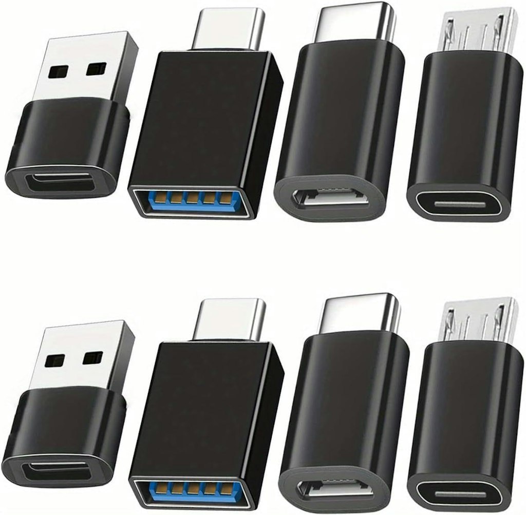 USB to USB-C & Micro USB Adapter 8-Pack: $1.97 USB to USB-C & Micro USB Adapter 8-Pack: $1.97