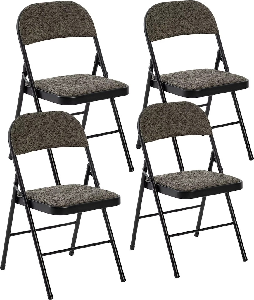 MCQ Foldable Padded Chair 4-Pack: $54.53