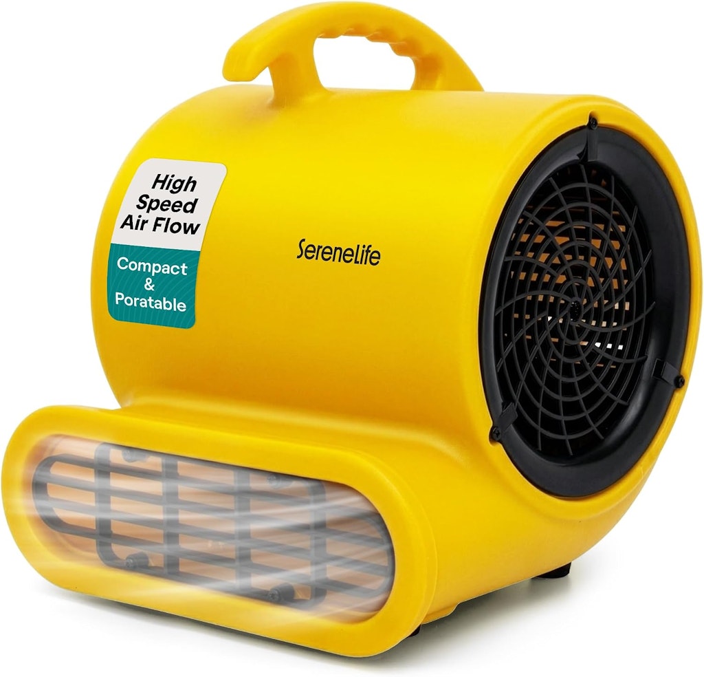SereneLife 3-Speed Portable Air Mover: $60