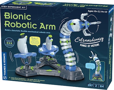 Thames & Kosmos Bionic Robotic Arm STEM Experiment Kit for $27 + free shipping