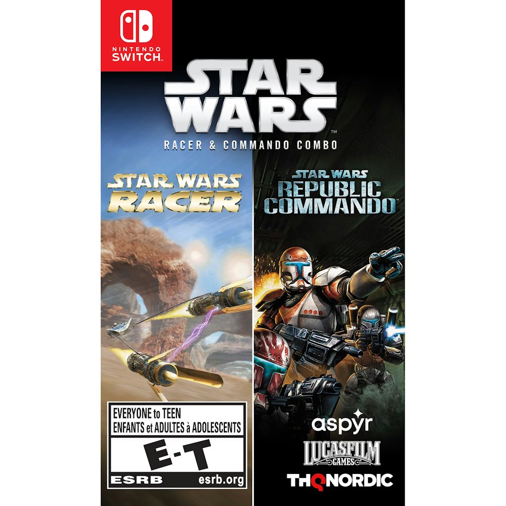 Star Wars Racer and Commando Combo for Nintendo Switch: $13