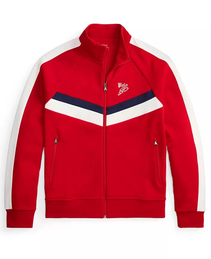 Polo Ralph Lauren Men's Double-Knit Track Jacket: $51 Polo Ralph Lauren Men's Double-Knit Track Jacket: $51