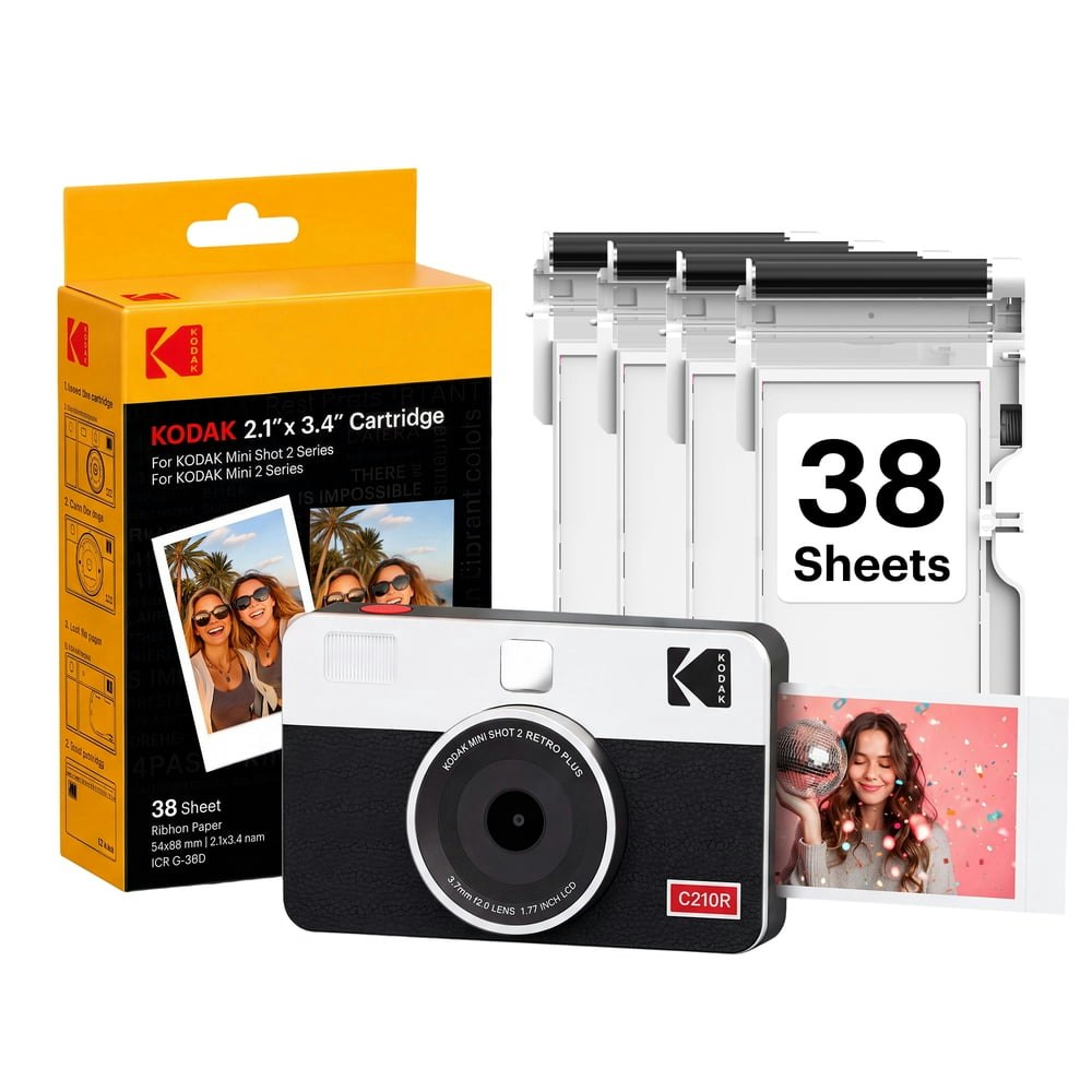 Kodak Mini Shot 2 Retro 2-in-1 Instant Camera and Photo Printer Bundle: $109.99 Kodak Mini Shot 2 Retro 2-in-1 Instant Camera and Photo Printer Bundle: $109.99