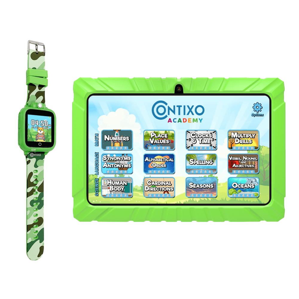 Contixo Kids 7-inch Tablet and Smartwatch STEM Bundle: $62.99 Contixo Kids 7-inch Tablet and Smartwatch STEM Bundle: $62.99