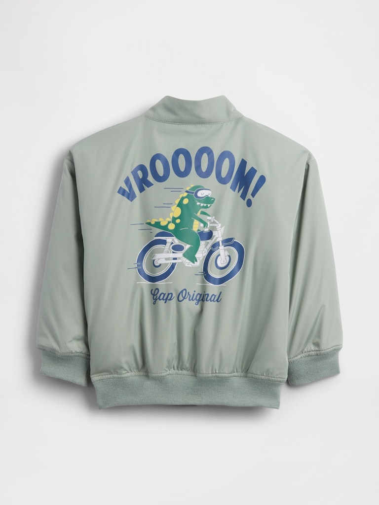 BabyGap Graphic Bomber Jacket: $29.99