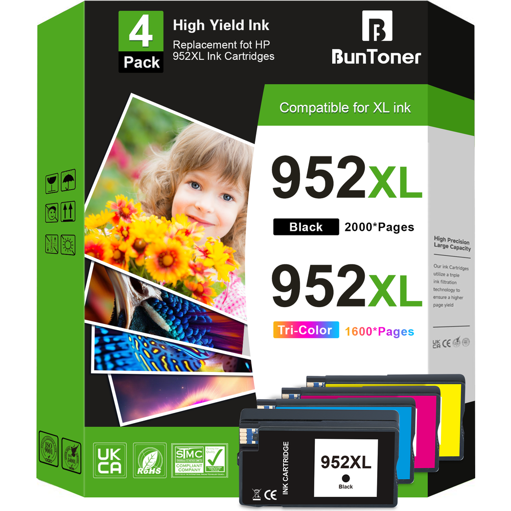 HP 952XL Ink Cartridge 4-Pack: $22.66