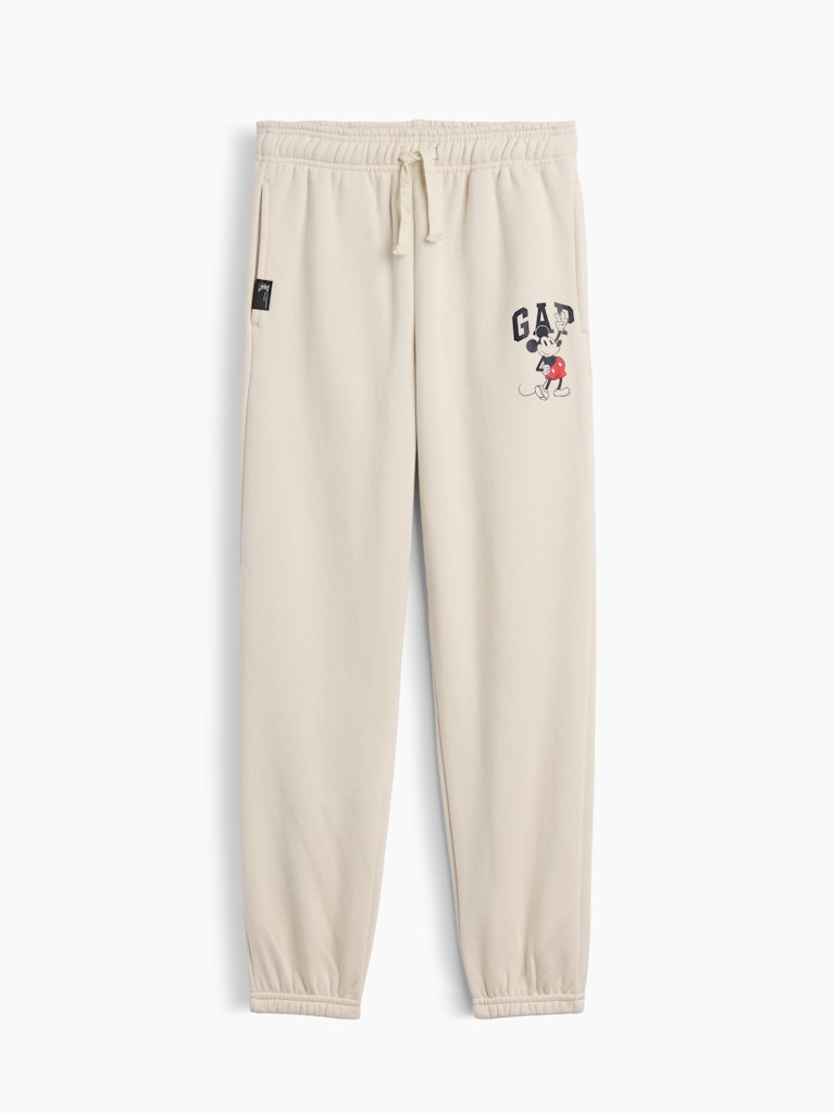 GapKids Disney Mickey Mouse Relaxed Logo Joggers: $24.99