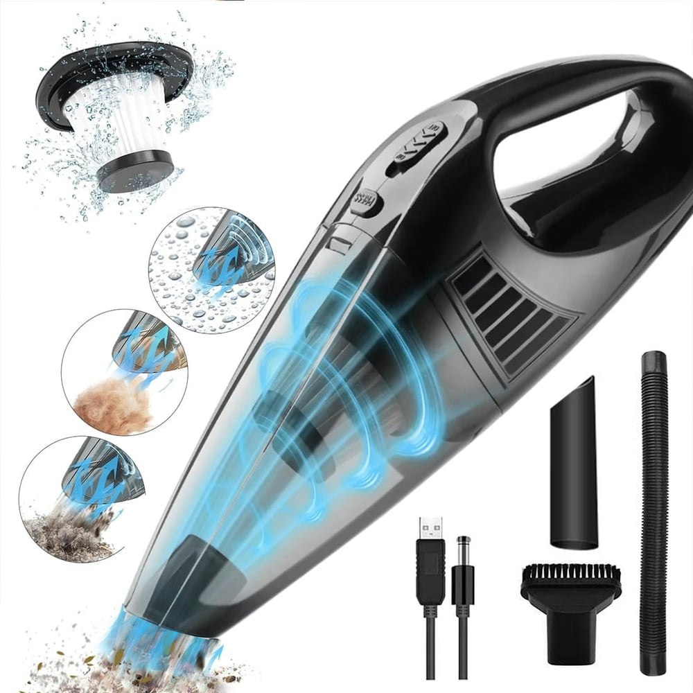 Portable Cordless Handheld Car Vacuum Cleaner: $20.59 Portable Cordless Handheld Car Vacuum Cleaner: $20.59