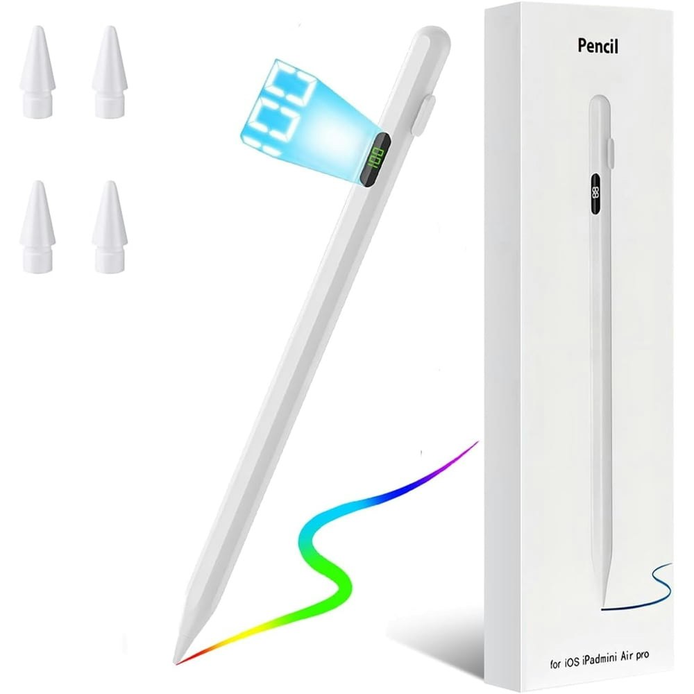 Stylus Pen for iPad with LED Power Display: $10.94 Stylus Pen for iPad with LED Power Display: $10.94