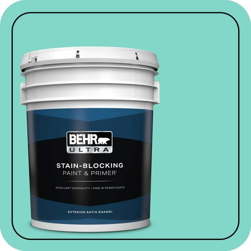 Home Decorators Collection 5-Gallon Island Oasis Satin Enamel Exterior Paint and Primer: $283 Home Decorators Collection 5-Gallon Island Oasis Satin Enamel Exterior Paint and Primer: $283