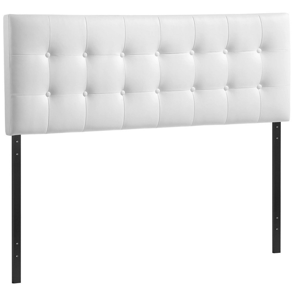 Modway Emily Full Upholstered Vinyl Headboard: $87.99 Modway Emily Full Upholstered Vinyl Headboard: $87.99